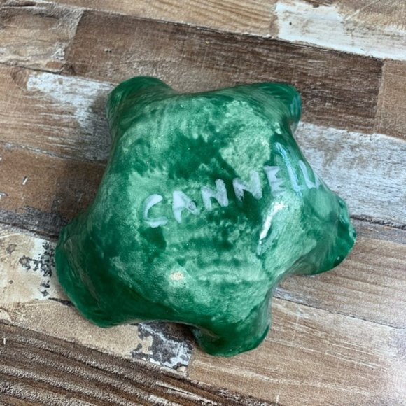 Turtle Shell Handmade Green Trinket Bowl Ring Bowl - Picture 3 of 3